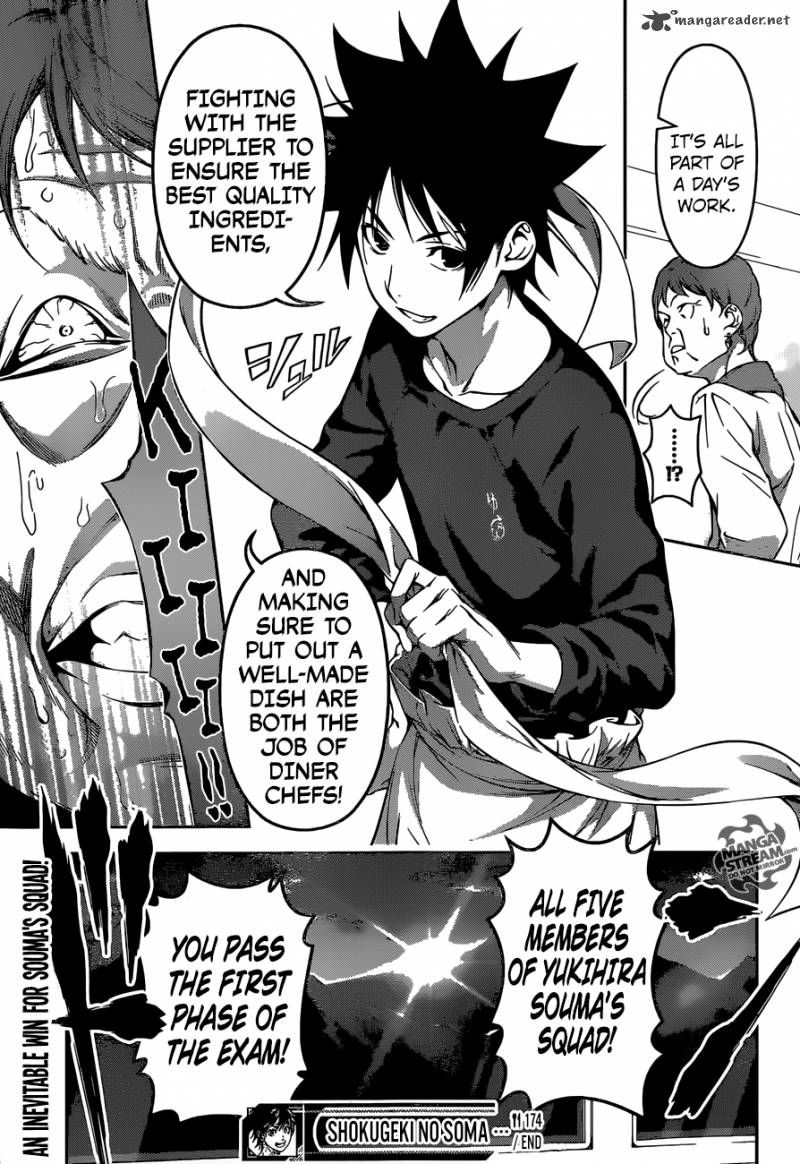 SHOKUGEKI NO SOMA Chapter 174 - Page 17