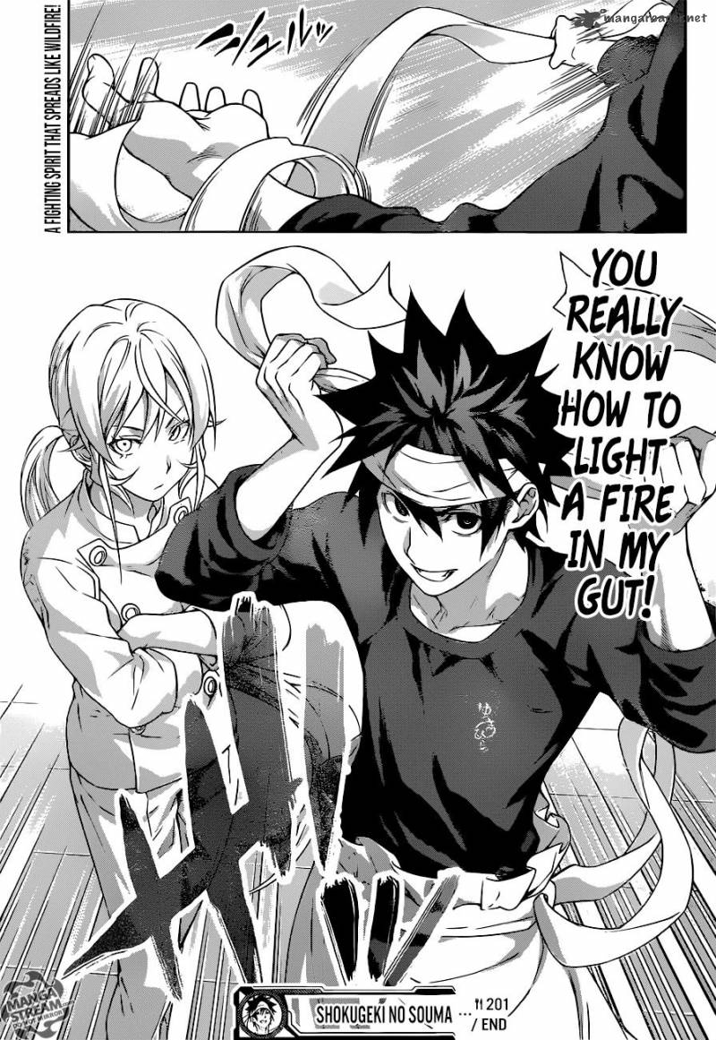 SHOKUGEKI NO SOMA Chapter 201 - Page 19