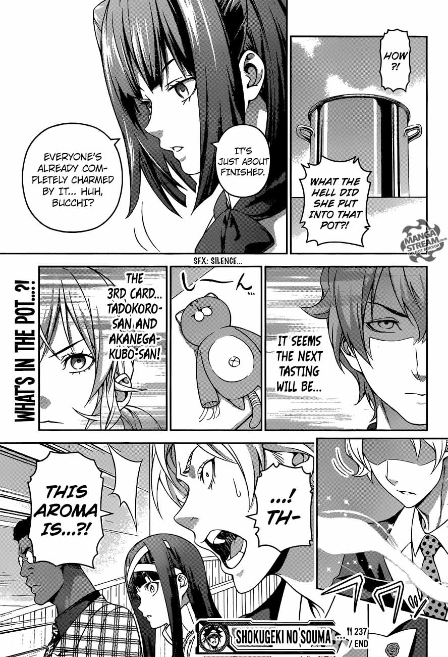 SHOKUGEKI NO SOMA Chapter 237 - Page 19