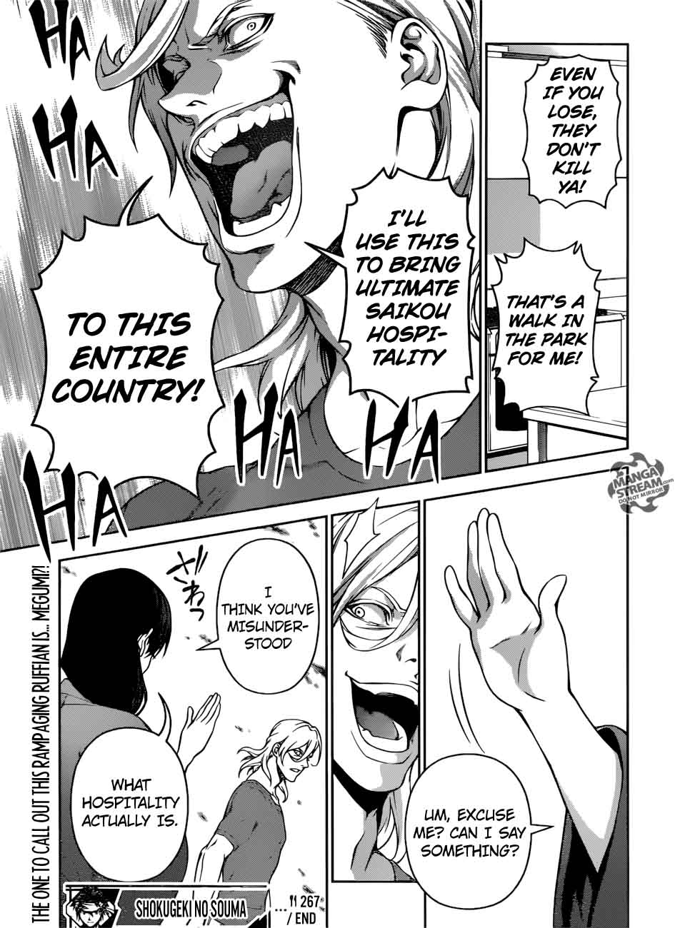 SHOKUGEKI NO SOMA Chapter 267 - Page 19