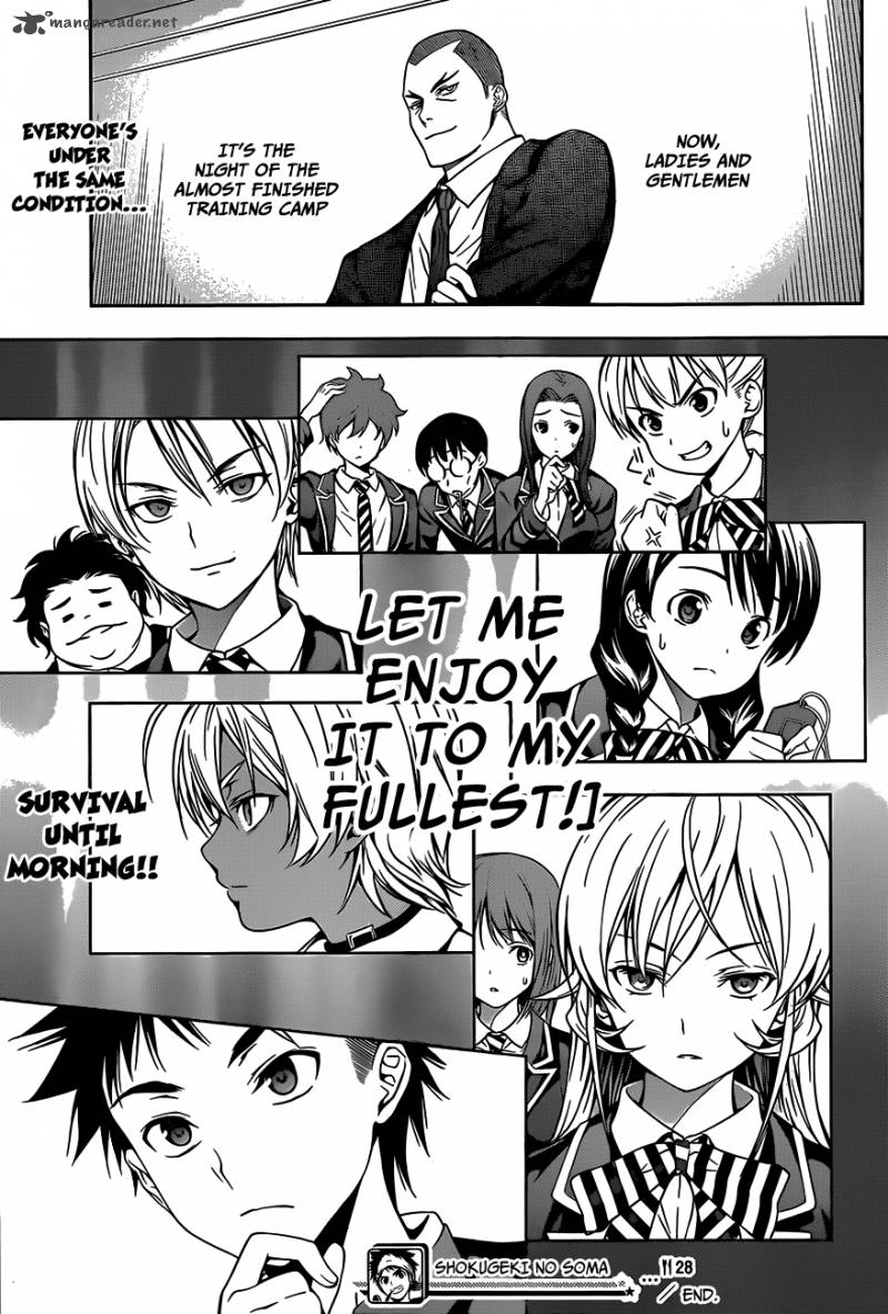 SHOKUGEKI NO SOMA Chapter 28 - Page 20