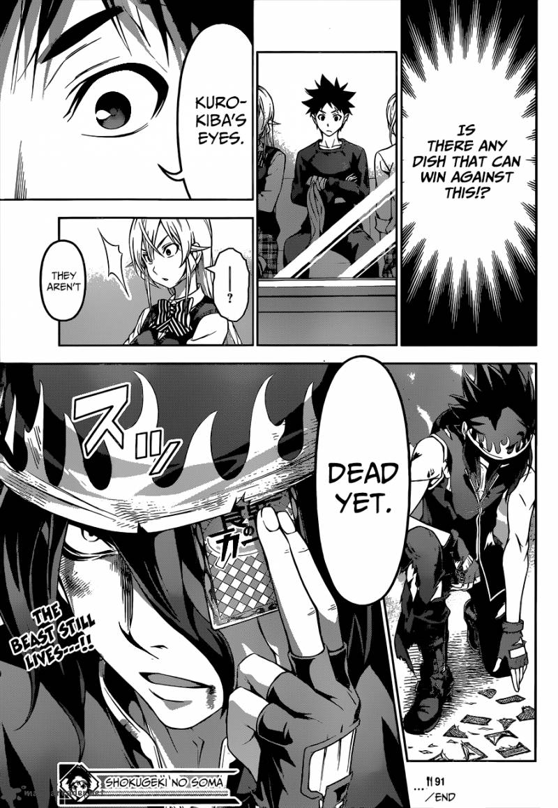 SHOKUGEKI NO SOMA Chapter 91 - Page 20