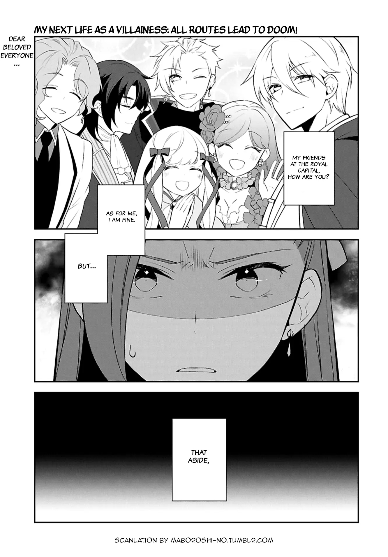 Otome Game No Hametsu Flag Shika Nai Akuyaku Reijou Ni Tensei Shite Shimatta… Chapter 69 - Page 1