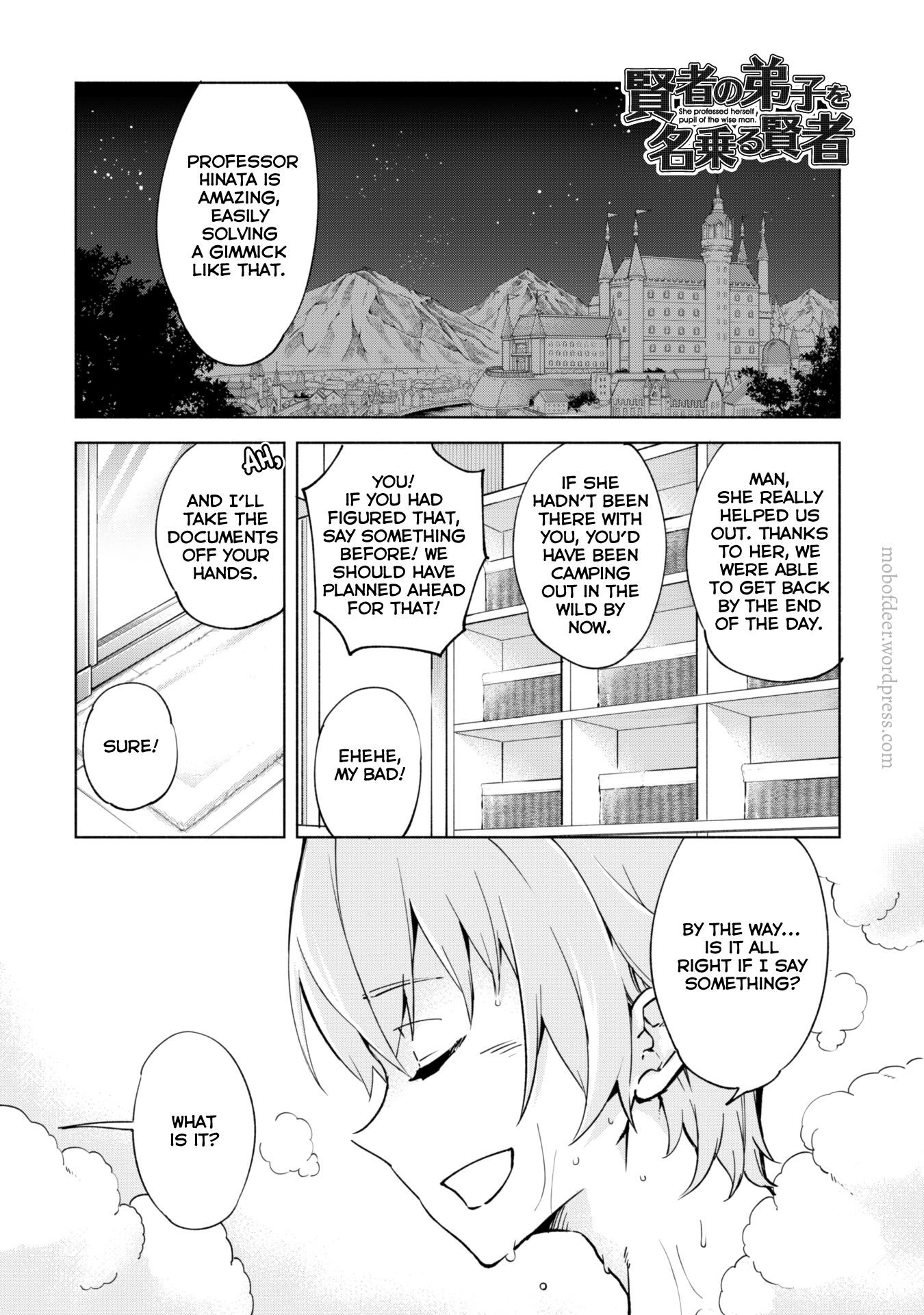 Kenja no Deshi wo Nanoru Kenja Chapter 39 - Page 1