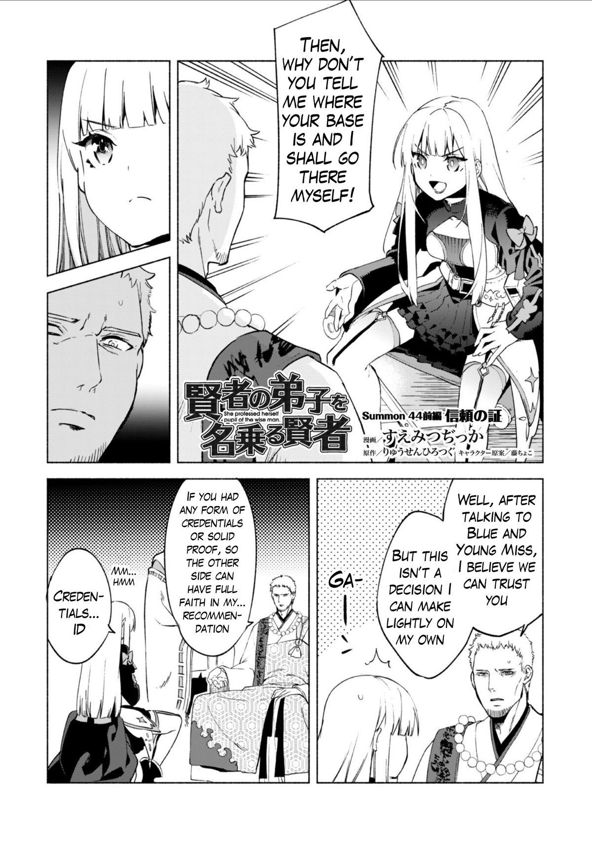 Kenja no Deshi wo Nanoru Kenja Chapter 44 - Page 2