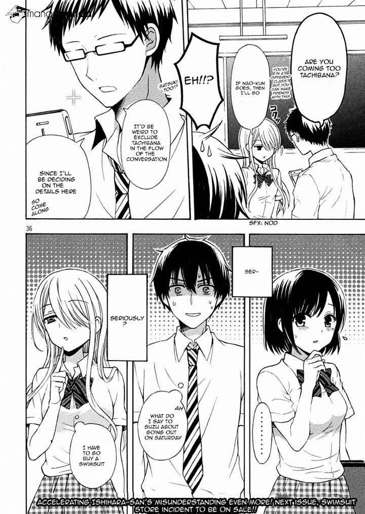 Watari-Kun No Xx Ga Houkai Sunzen Chapter 12 - Page 34