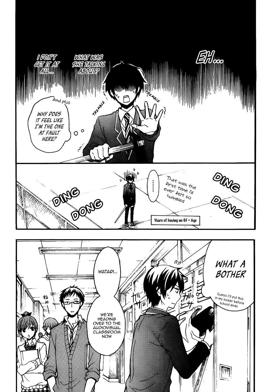 Watari-Kun No Xx Ga Houkai Sunzen Chapter 2 - Page 24