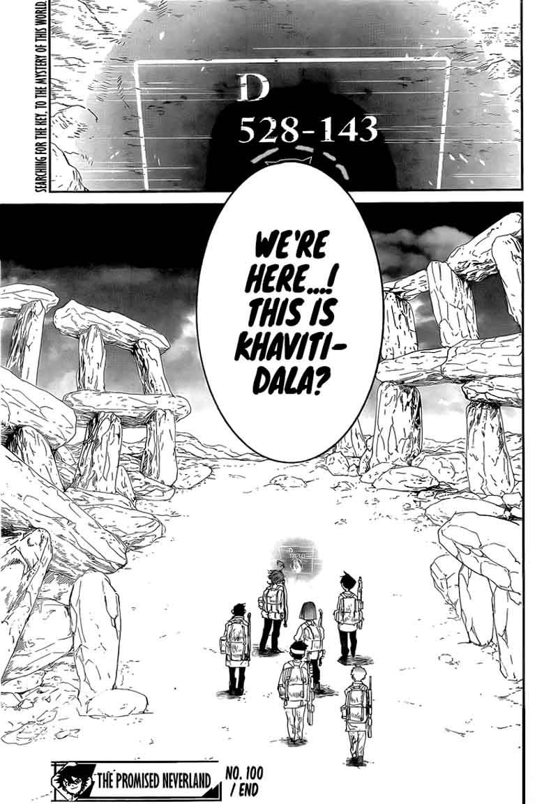 Yakusoku no Neverland Chapter 100 - Page 19