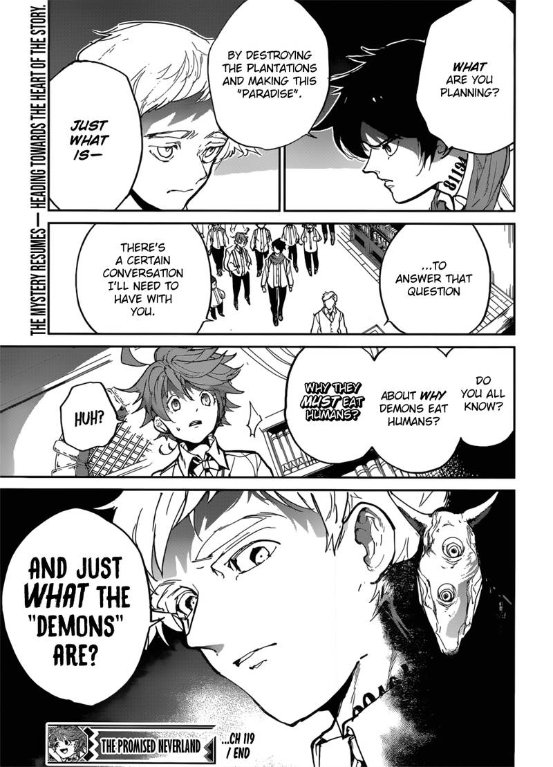 Yakusoku no Neverland Chapter 119 - Page 19