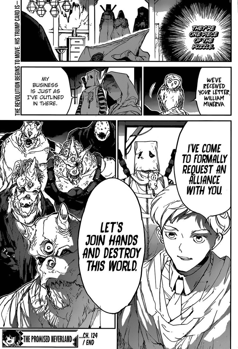 Yakusoku no Neverland Chapter 124 - Page 19