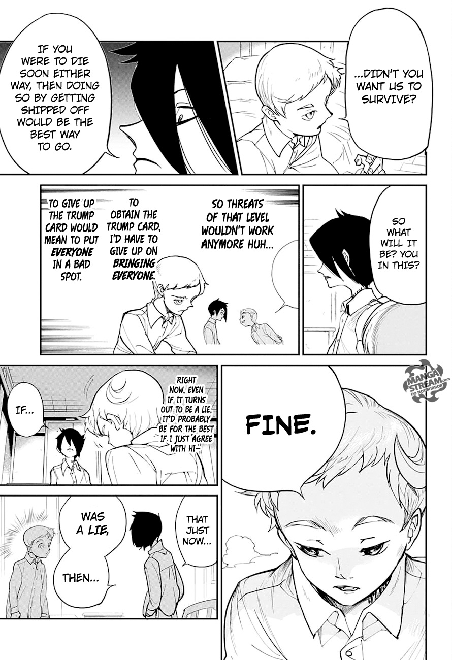 Yakusoku no Neverland Chapter 14 - Page 13