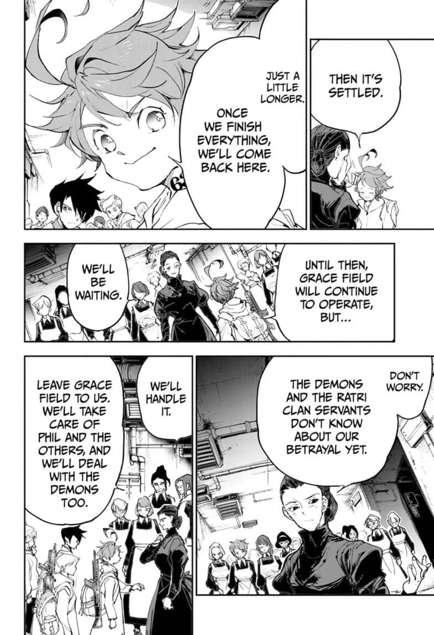 Yakusoku no Neverland Chapter 174 - Page 16