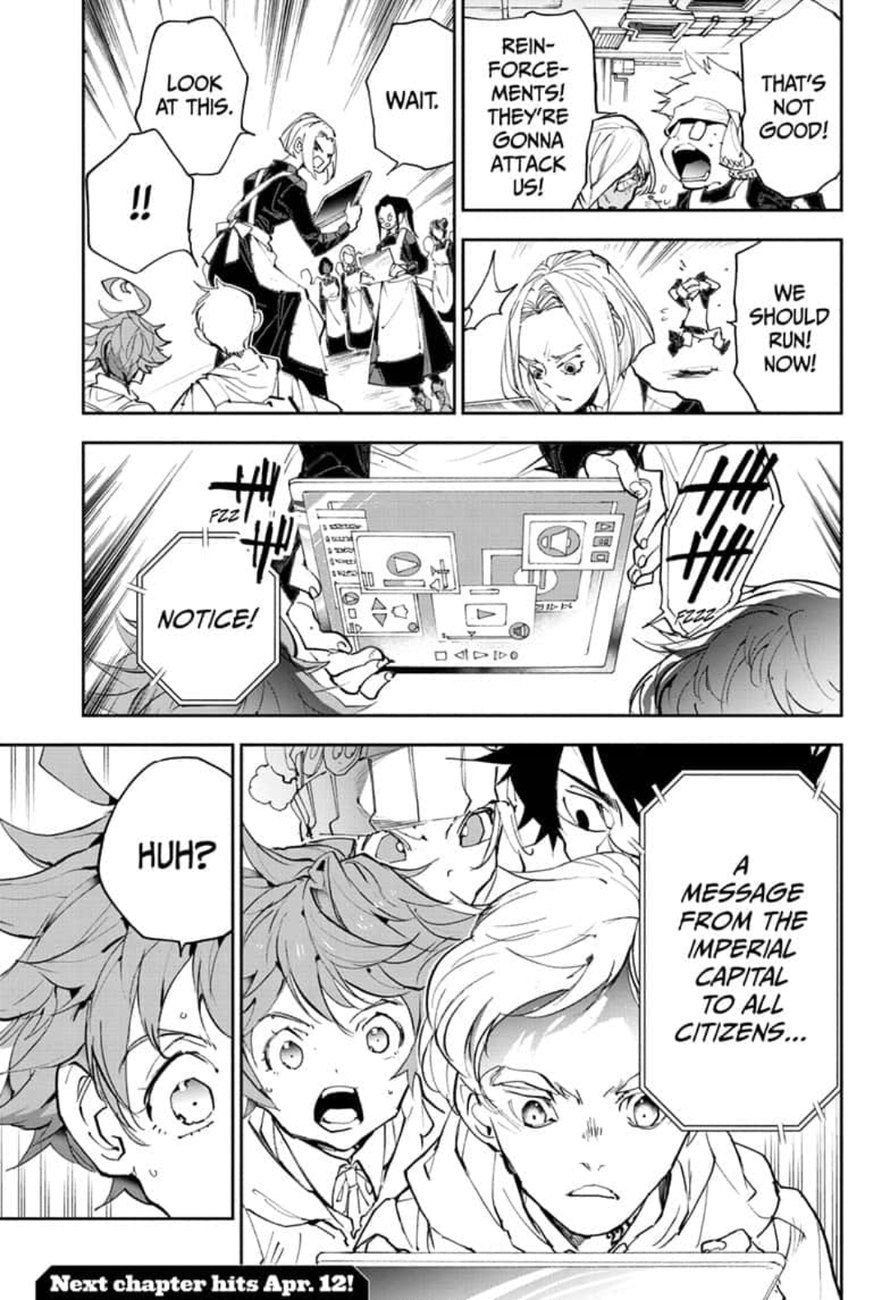 Yakusoku no Neverland Chapter 174 - Page 19