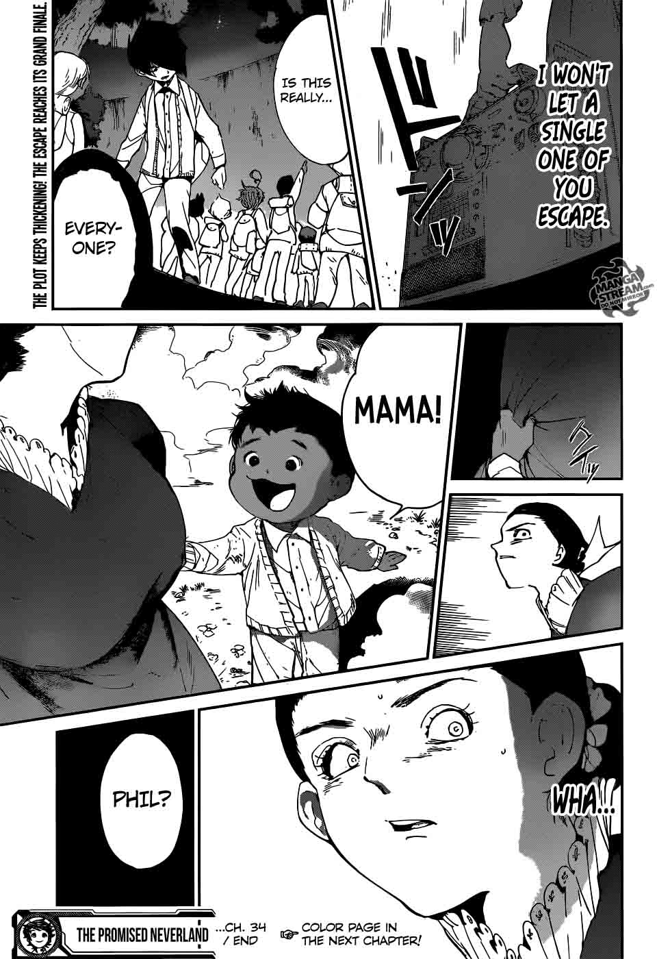 Yakusoku no Neverland Chapter 34 - Page 20