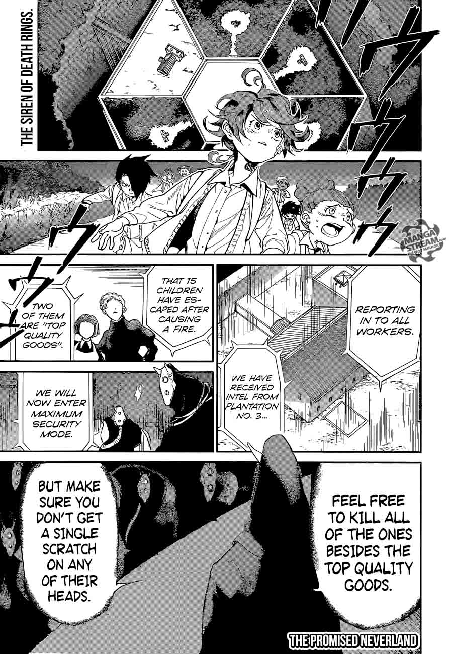 Yakusoku no Neverland Chapter 36 - Page 1