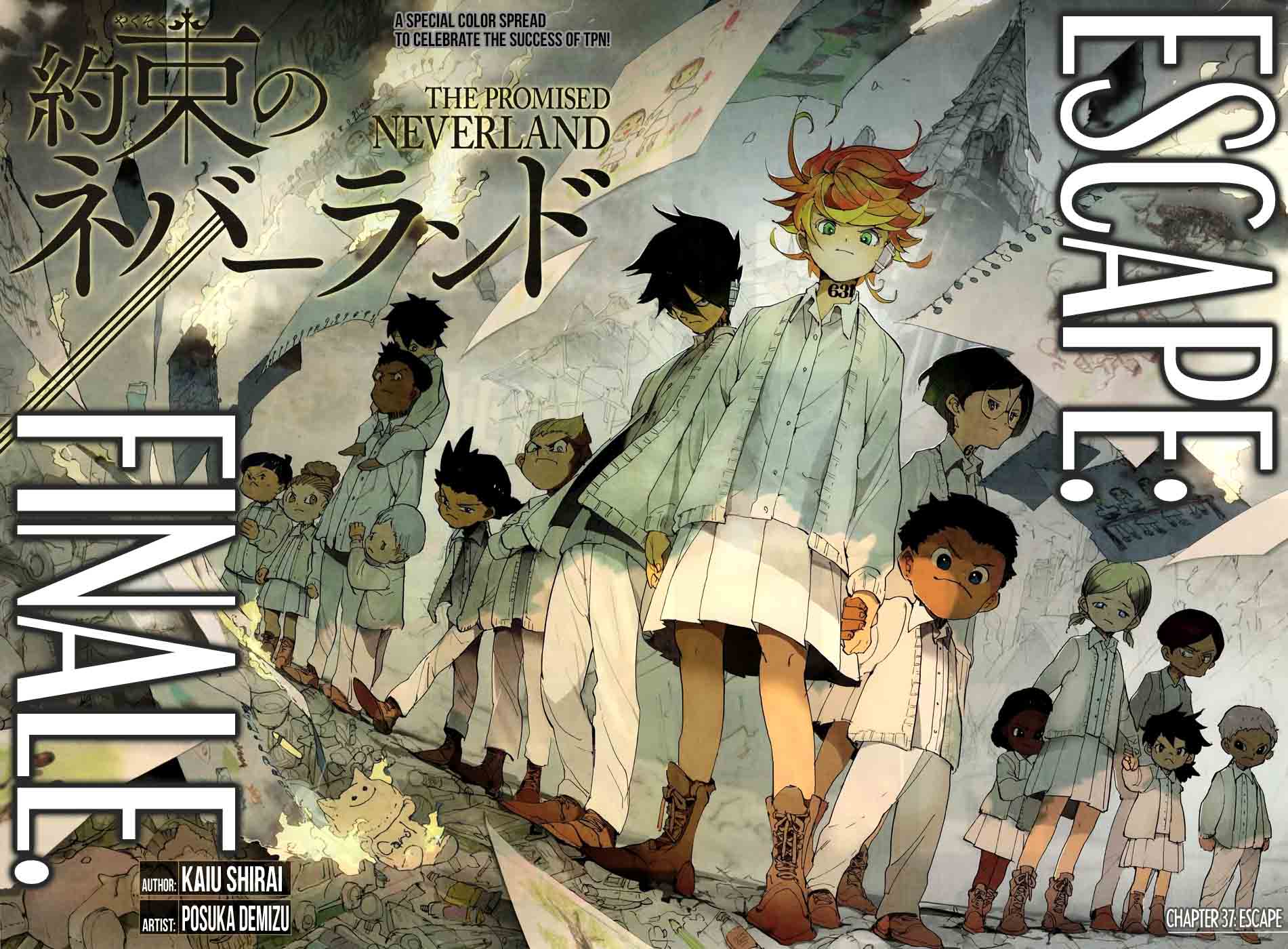 Yakusoku no Neverland Chapter 37 - Page 3