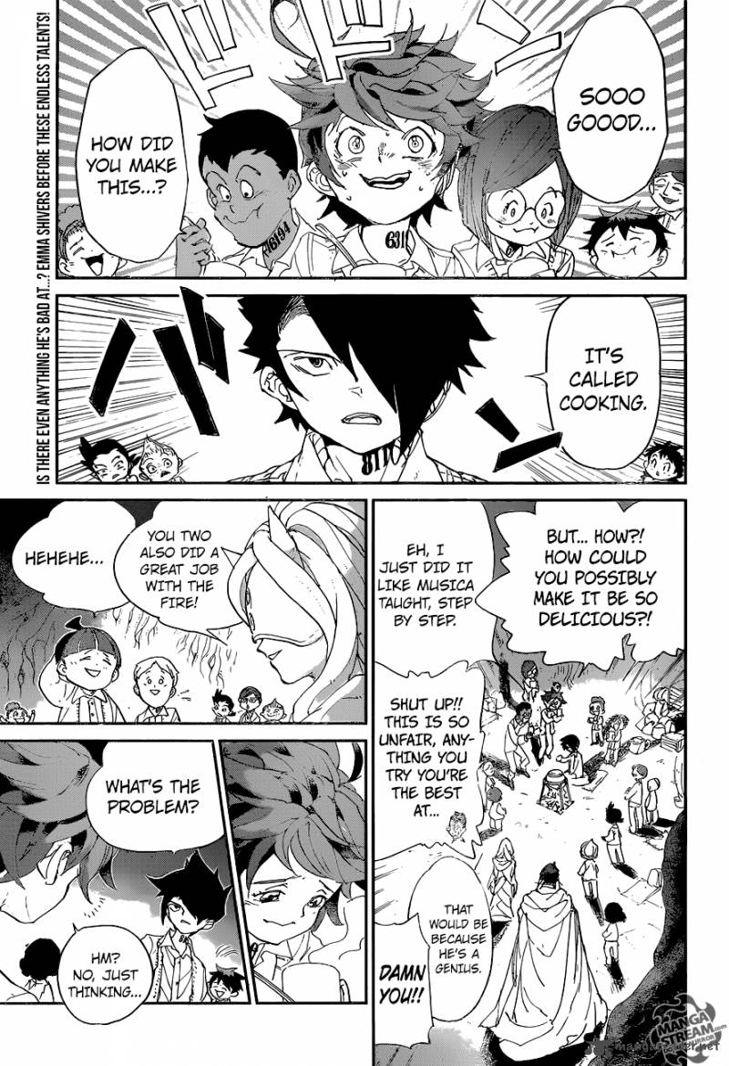 Yakusoku no Neverland Chapter 49 - Page 1