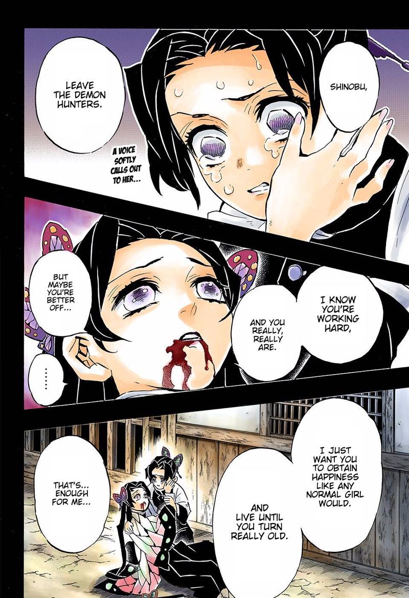 Demon Slayer: Kimetsu no Yaiba – manga in colored Chapter 141 - Page 2