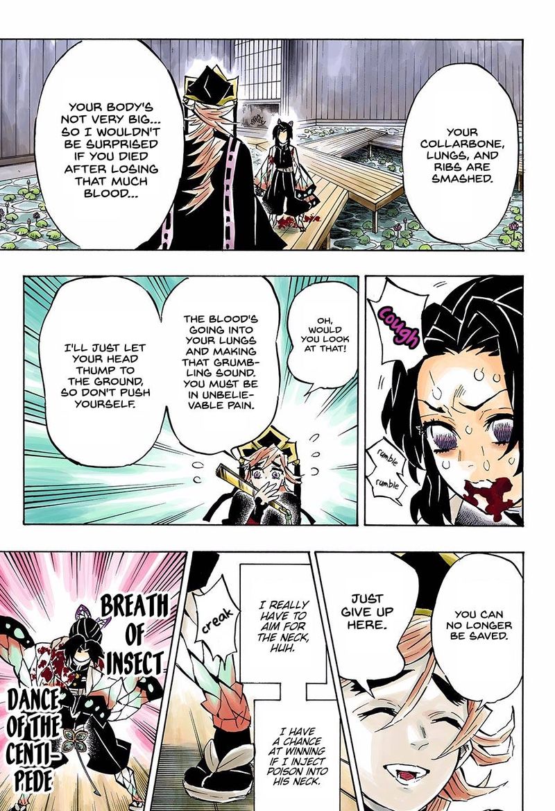 Demon Slayer: Kimetsu no Yaiba – manga in colored Chapter 142 - Page 15