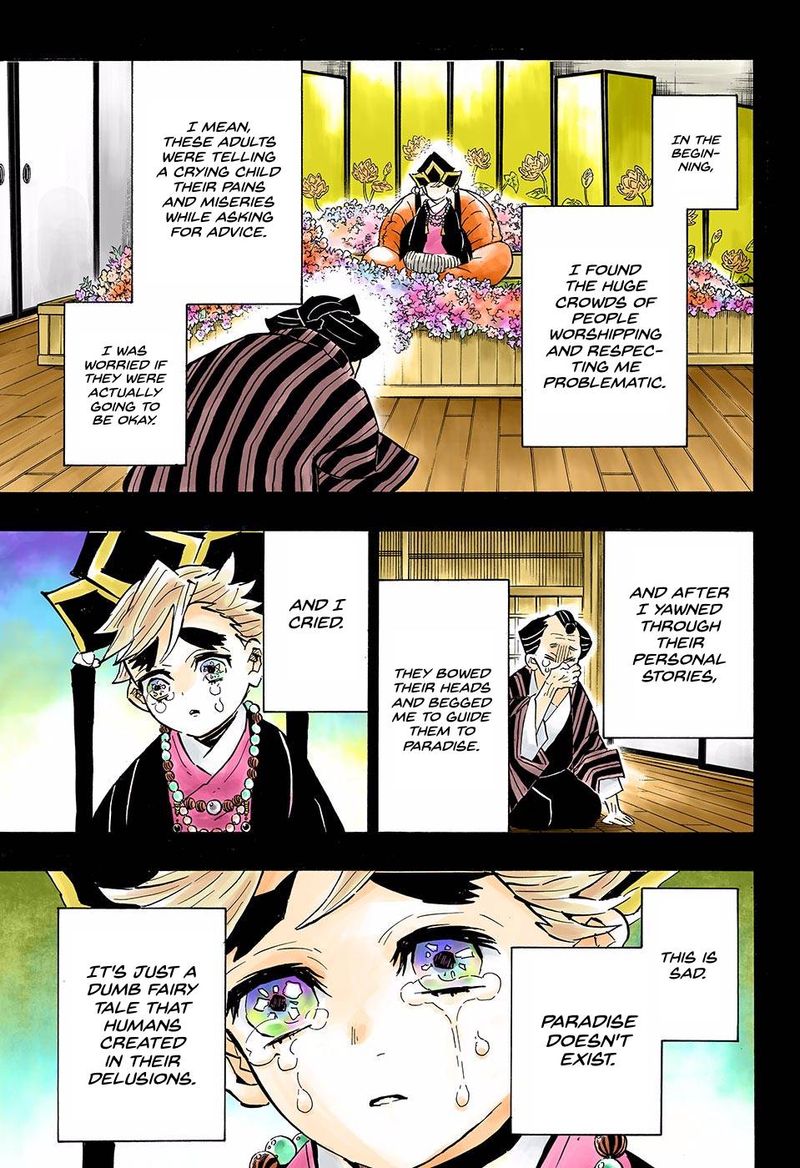 Demon Slayer: Kimetsu no Yaiba – manga in colored Chapter 142 - Page 3