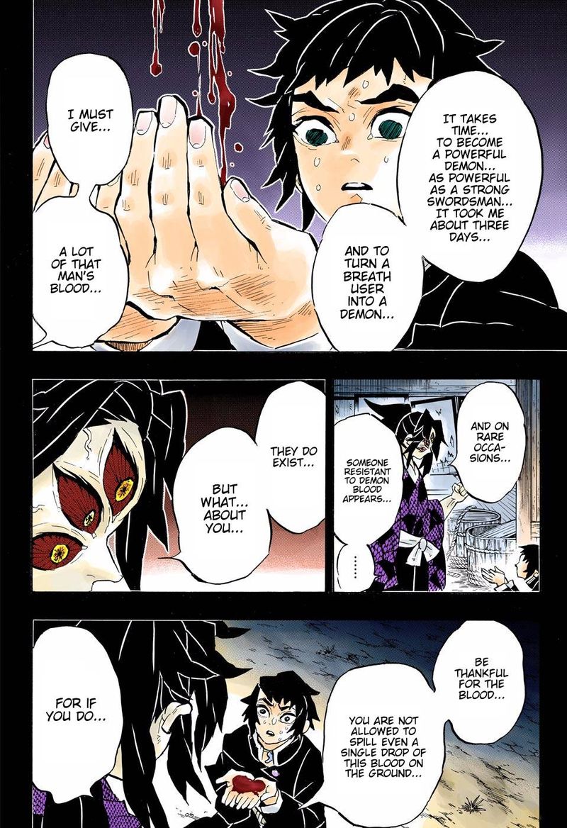 Demon Slayer: Kimetsu no Yaiba – manga in colored Chapter 145 - Page 4