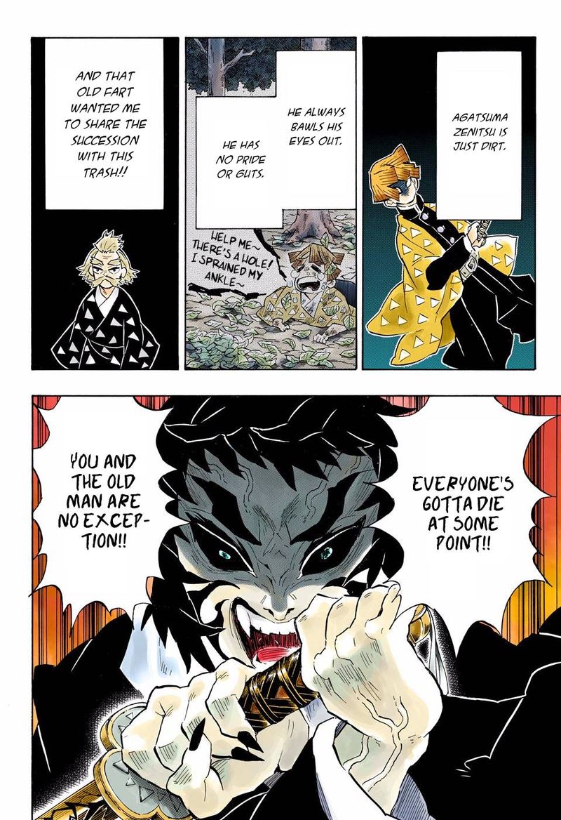 Demon Slayer: Kimetsu no Yaiba – manga in colored Chapter 145 - Page 6