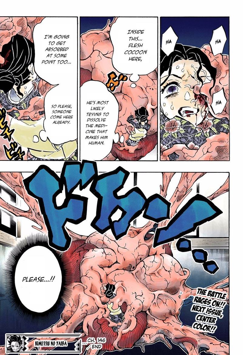 Demon Slayer: Kimetsu no Yaiba – manga in colored Chapter 146 - Page 19