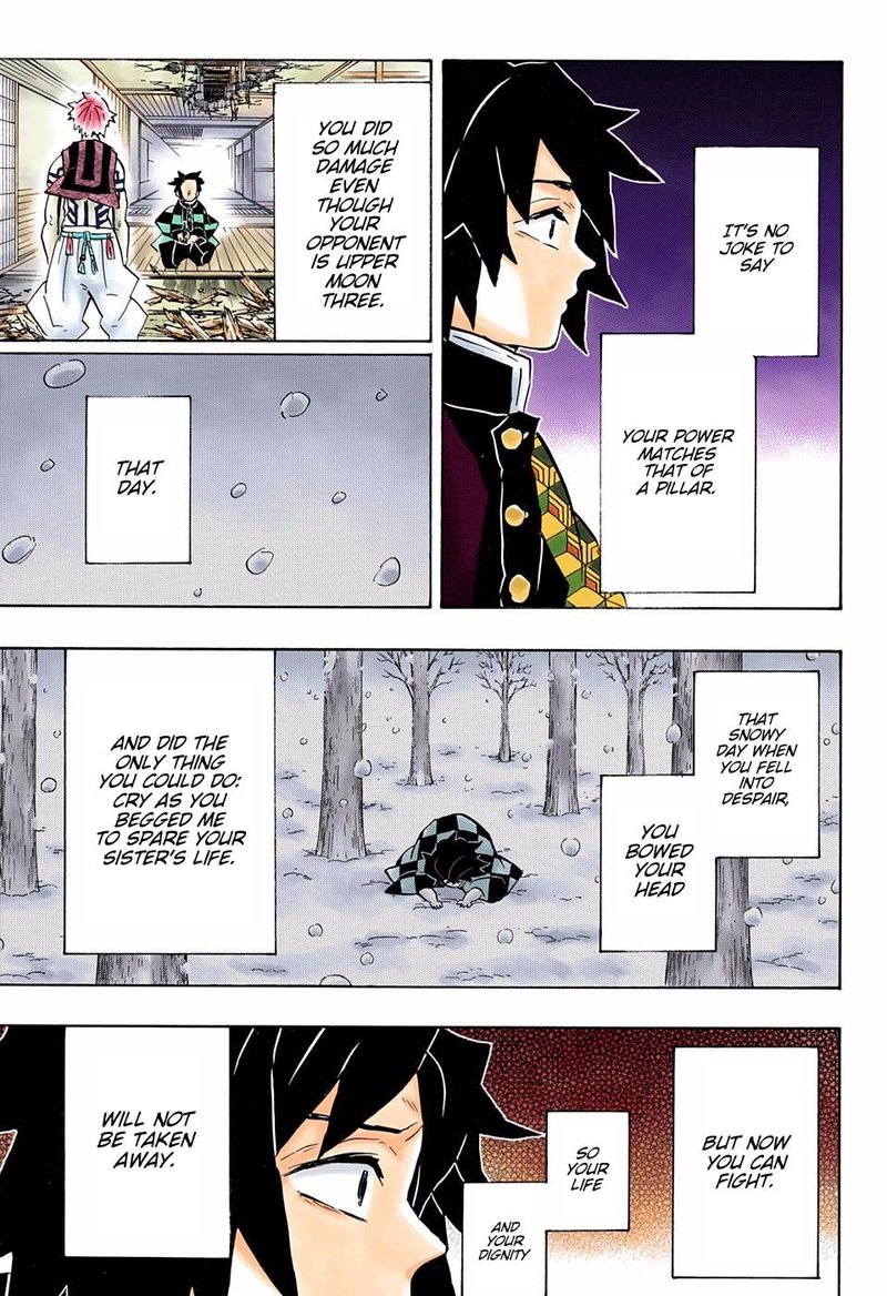 Demon Slayer: Kimetsu no Yaiba – manga in colored Chapter 147 - Page 18