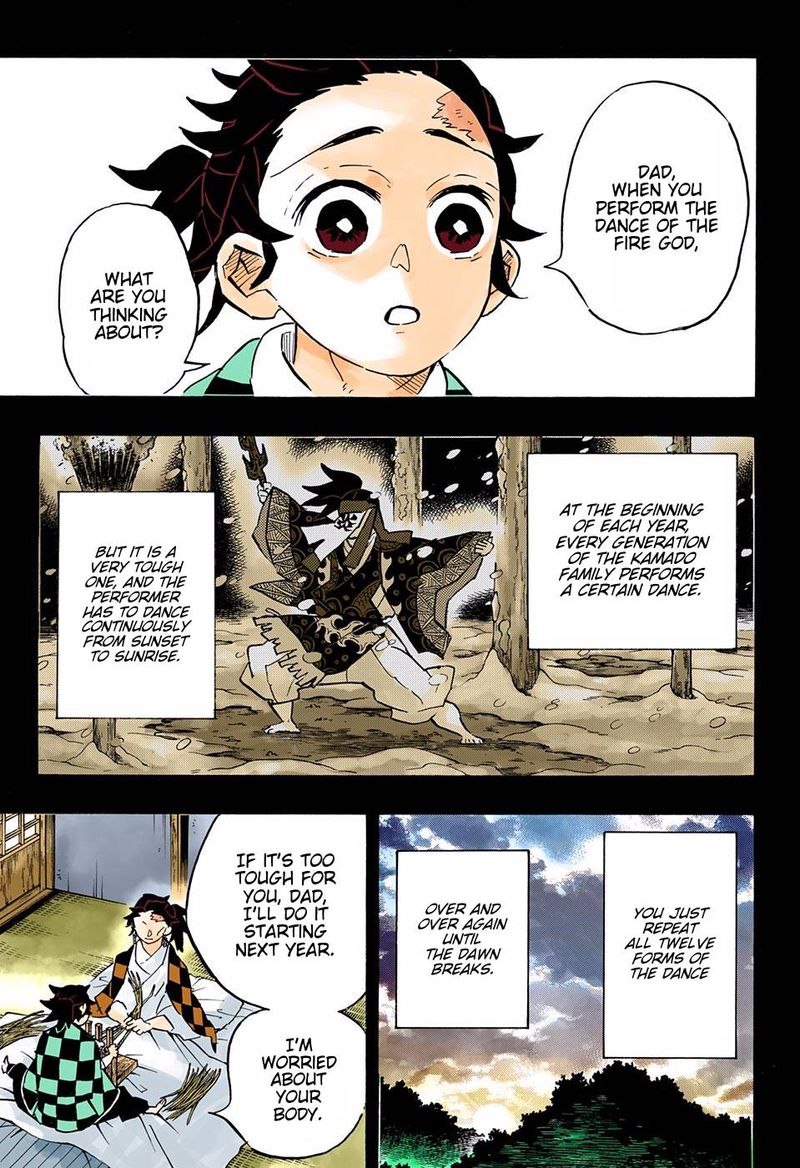 Demon Slayer: Kimetsu no Yaiba – manga in colored Chapter 151 - Page 3