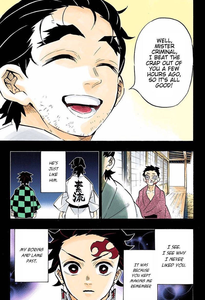 Demon Slayer: Kimetsu no Yaiba – manga in colored Chapter 154 - Page 17