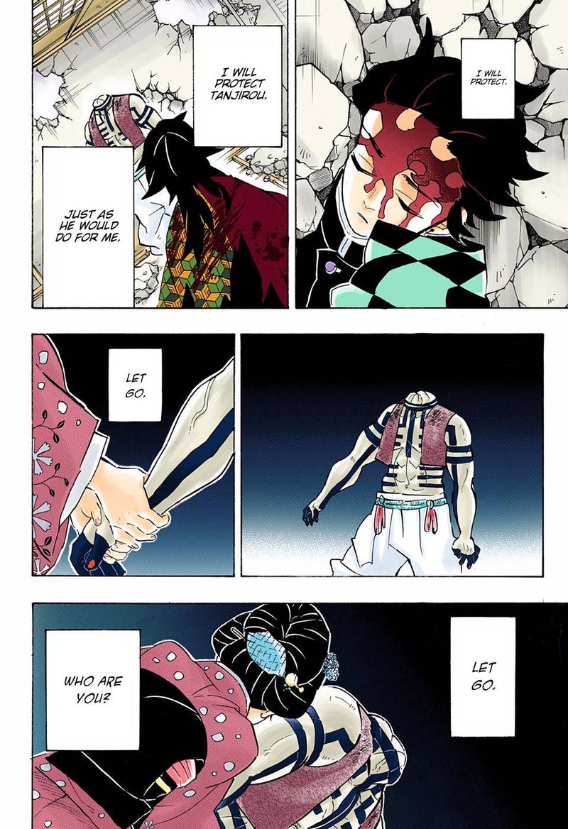 Demon Slayer: Kimetsu no Yaiba – manga in colored Chapter 154 - Page 4