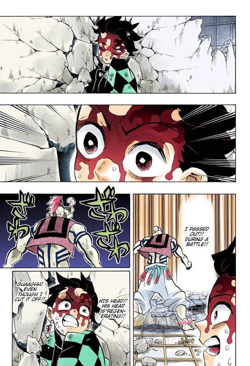 Demon Slayer: Kimetsu no Yaiba – manga in colored Chapter 156 - Page 3