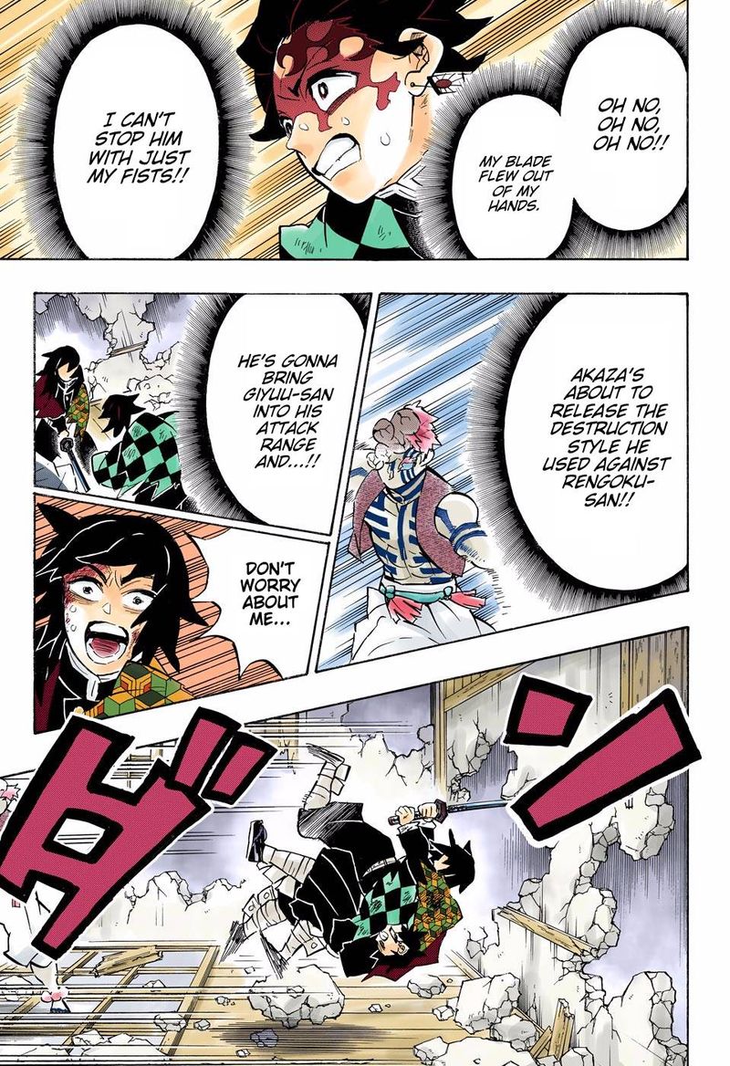 Demon Slayer: Kimetsu no Yaiba – manga in colored Chapter 156 - Page 9