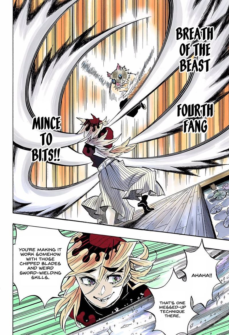 Demon Slayer: Kimetsu no Yaiba – manga in colored Chapter 159 - Page 8