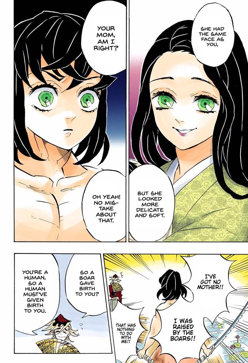 Demon Slayer: Kimetsu no Yaiba – manga in colored Chapter 160 - Page 6