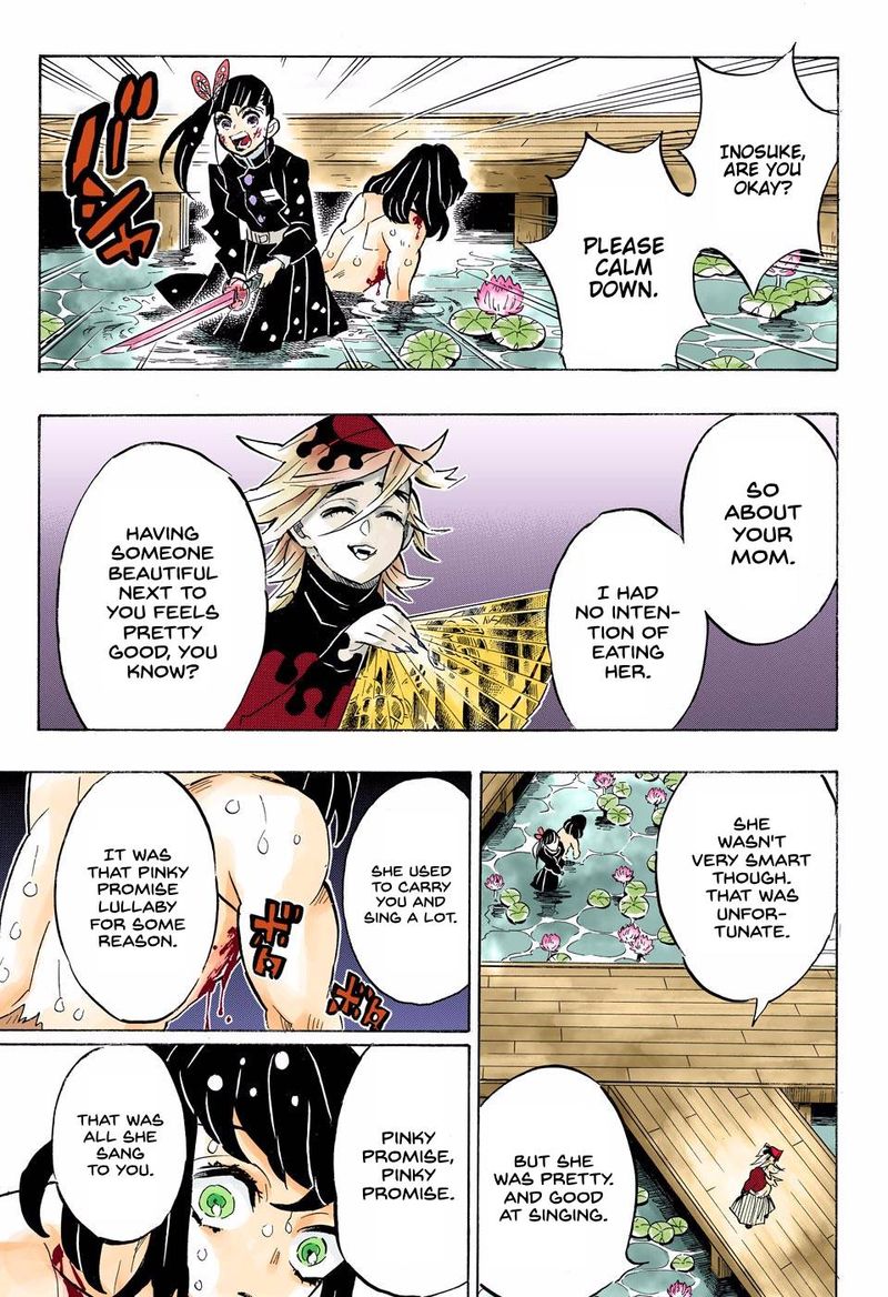 Demon Slayer: Kimetsu no Yaiba – manga in colored Chapter 160 - Page 9