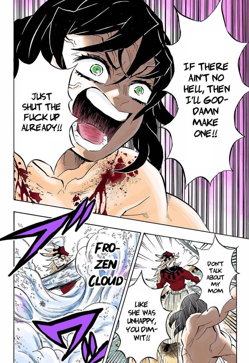 Demon Slayer: Kimetsu no Yaiba – manga in colored Chapter 161 - Page 4