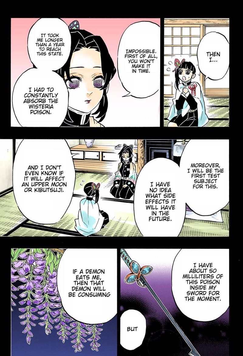 Demon Slayer: Kimetsu no Yaiba – manga in colored Chapter 162 - Page 7