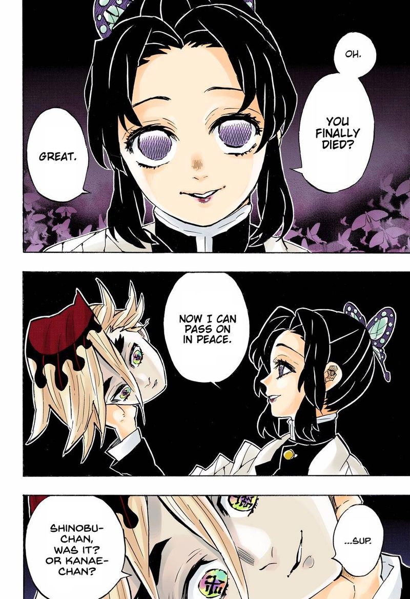 Demon Slayer: Kimetsu no Yaiba – manga in colored Chapter 163 - Page 6