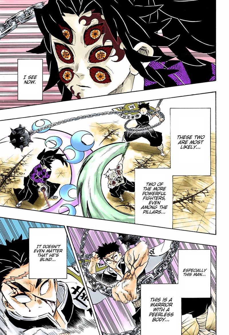 Demon Slayer: Kimetsu no Yaiba – manga in colored Chapter 171 - Page 5