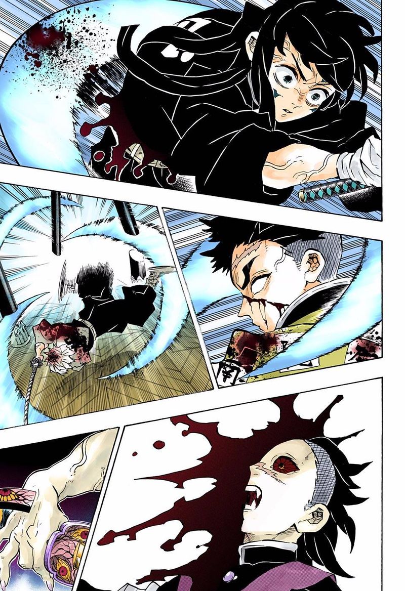 Demon Slayer: Kimetsu no Yaiba – manga in colored Chapter 175 - Page 7