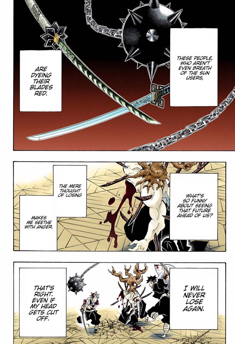 Demon Slayer: Kimetsu no Yaiba – manga in colored Chapter 176 - Page 4