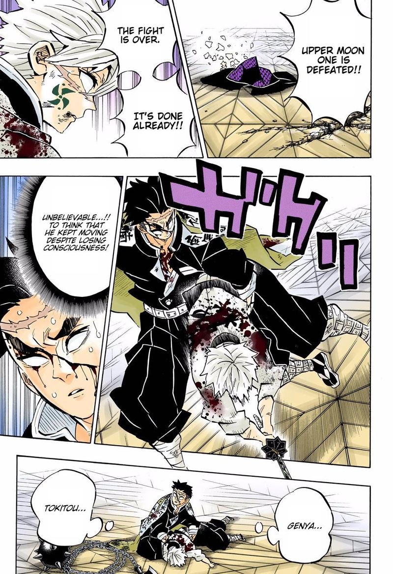 Demon Slayer: Kimetsu no Yaiba – manga in colored Chapter 179 - Page 3