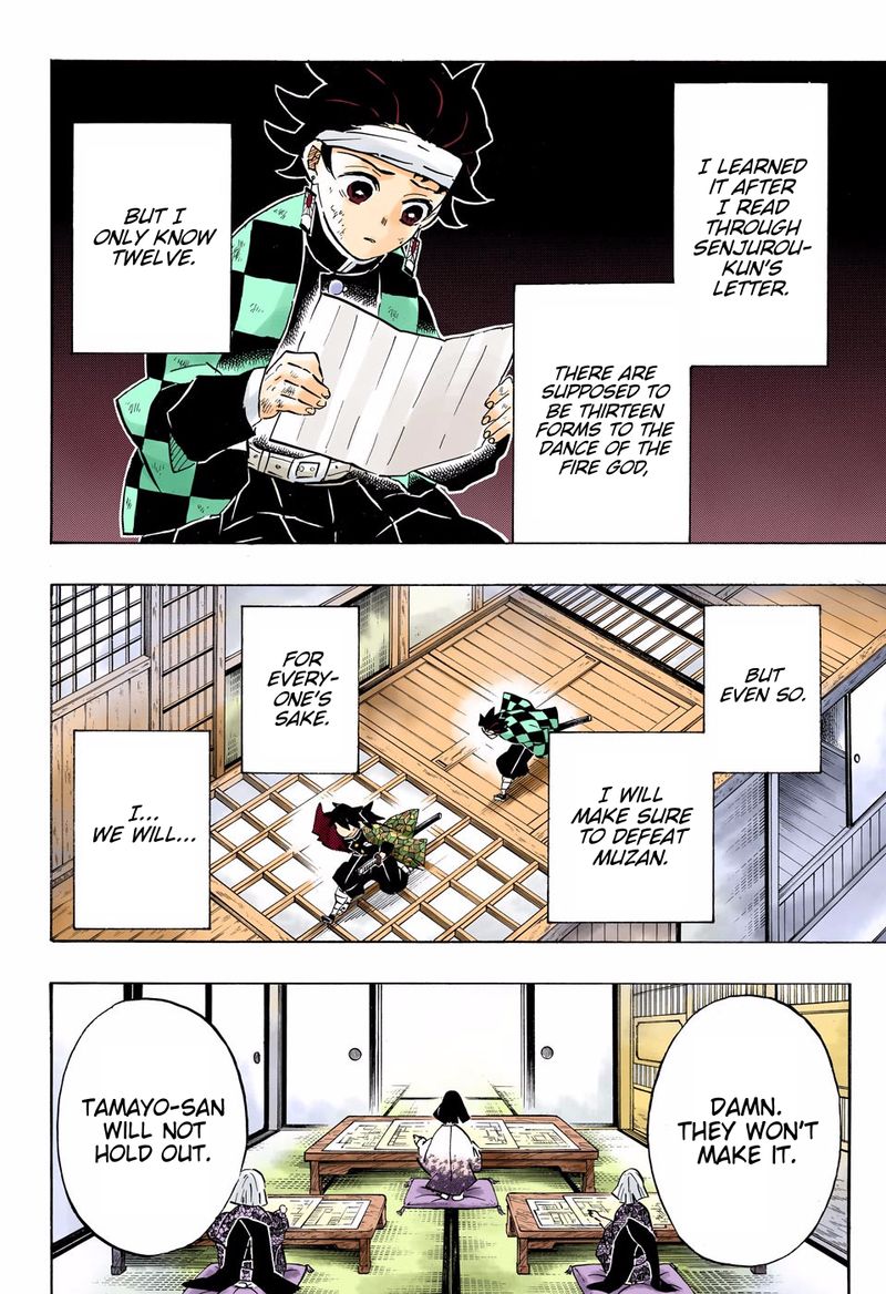 Demon Slayer: Kimetsu no Yaiba – manga in colored Chapter 180 - Page 4