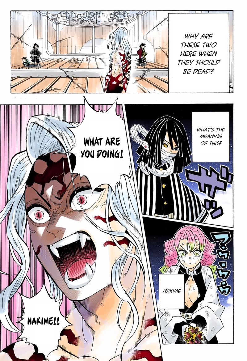 Demon Slayer: Kimetsu no Yaiba – manga in colored Chapter 182 - Page 22