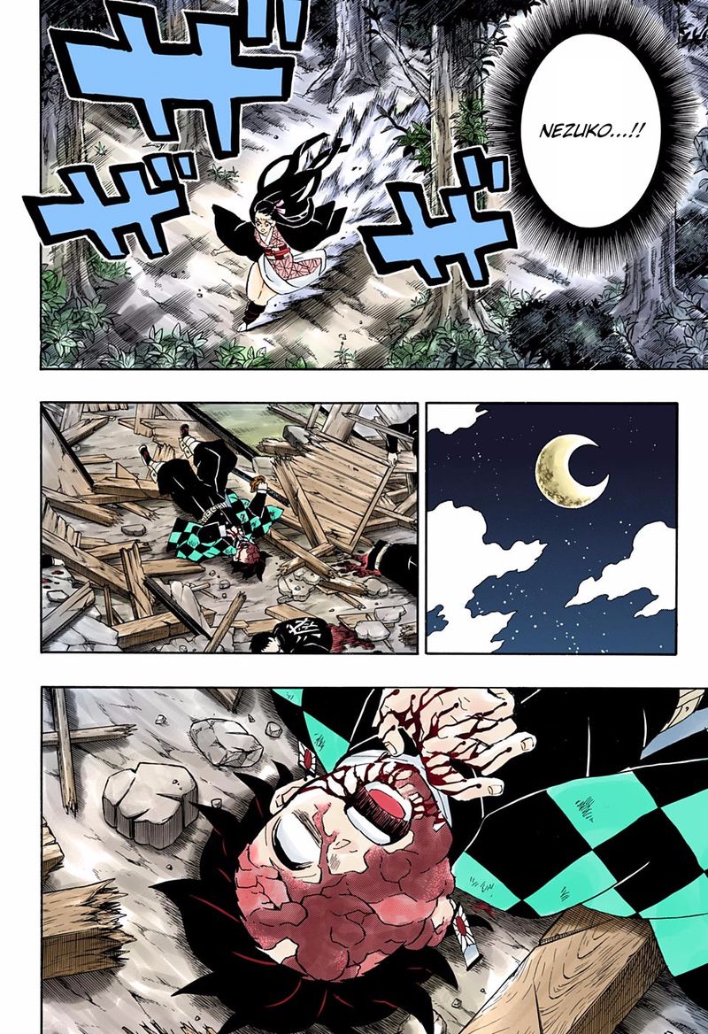 Demon Slayer: Kimetsu no Yaiba – manga in colored Chapter 185 - Page 8