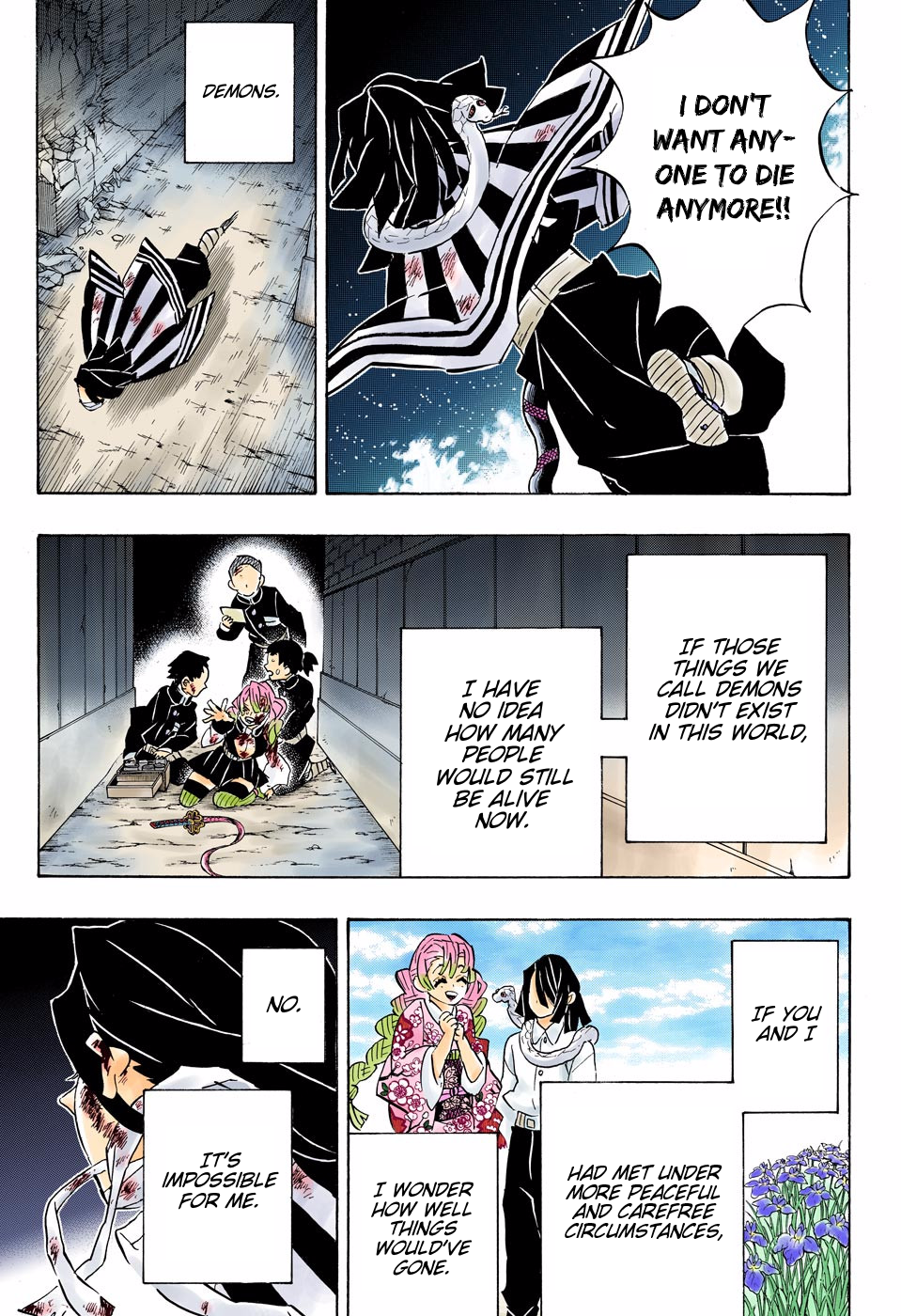 Demon Slayer: Kimetsu no Yaiba – manga in colored Chapter 188 - Page 9