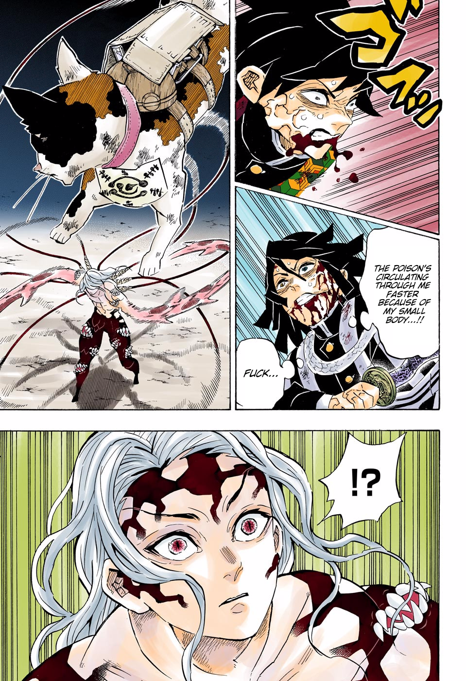 Demon Slayer: Kimetsu no Yaiba – manga in colored Chapter 189 - Page 11