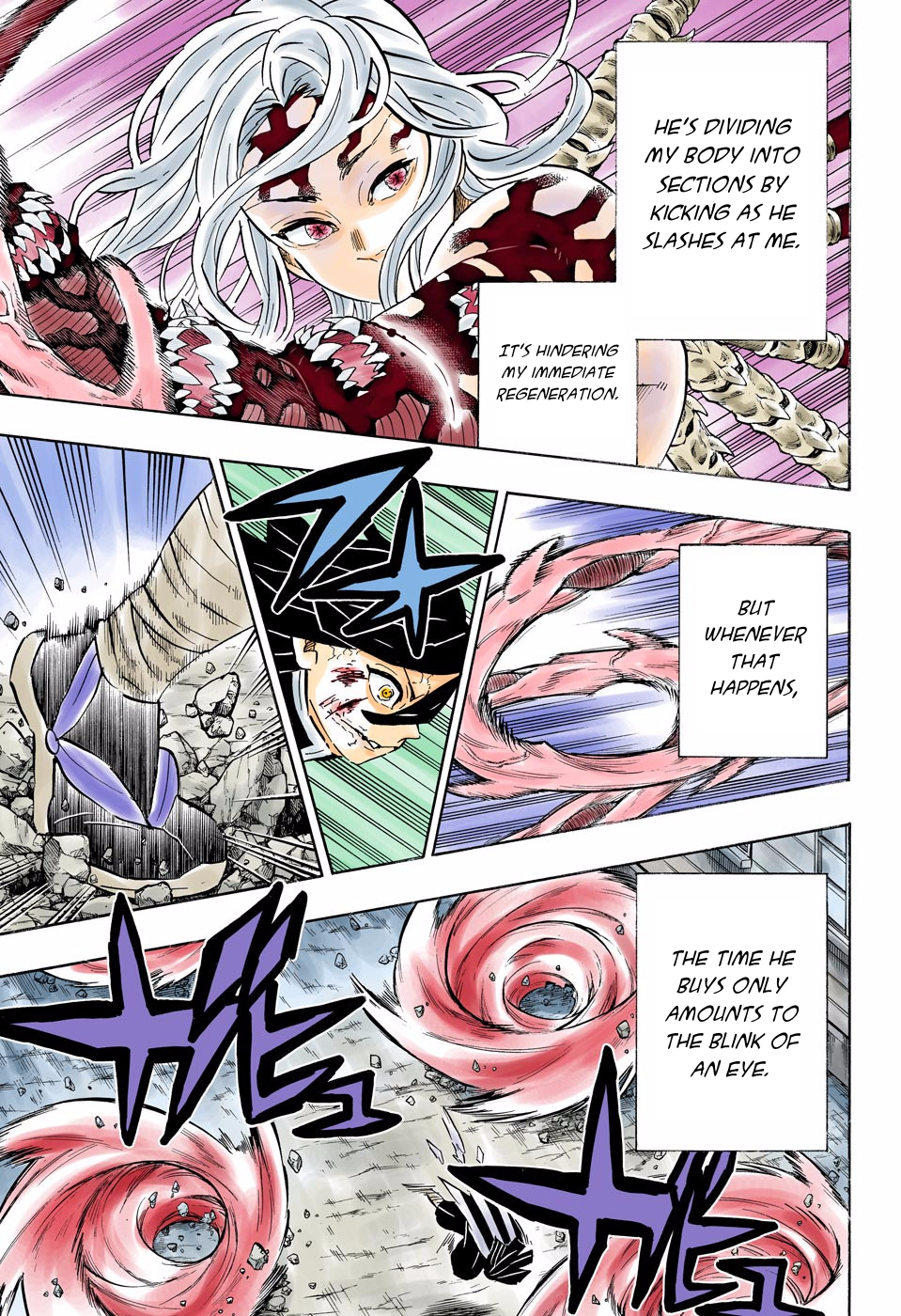 Demon Slayer: Kimetsu no Yaiba – manga in colored Chapter 189 - Page 5