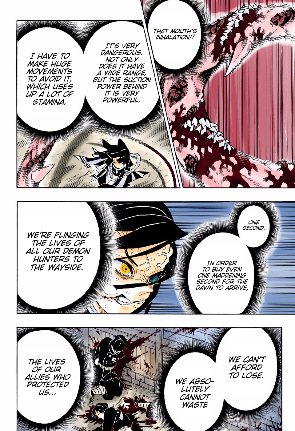 Demon Slayer: Kimetsu no Yaiba – manga in colored Chapter 189 - Page 6